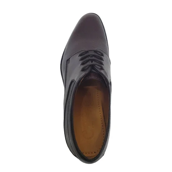 Carlos Santana Mens Power Print Oxford Leather